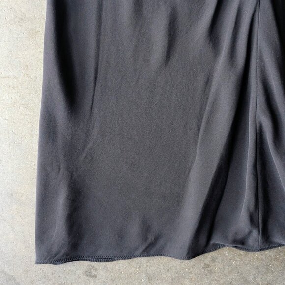 Ramy Brook Samantha V-Neck Tank Top Silk Black small - Picture 4 of 7